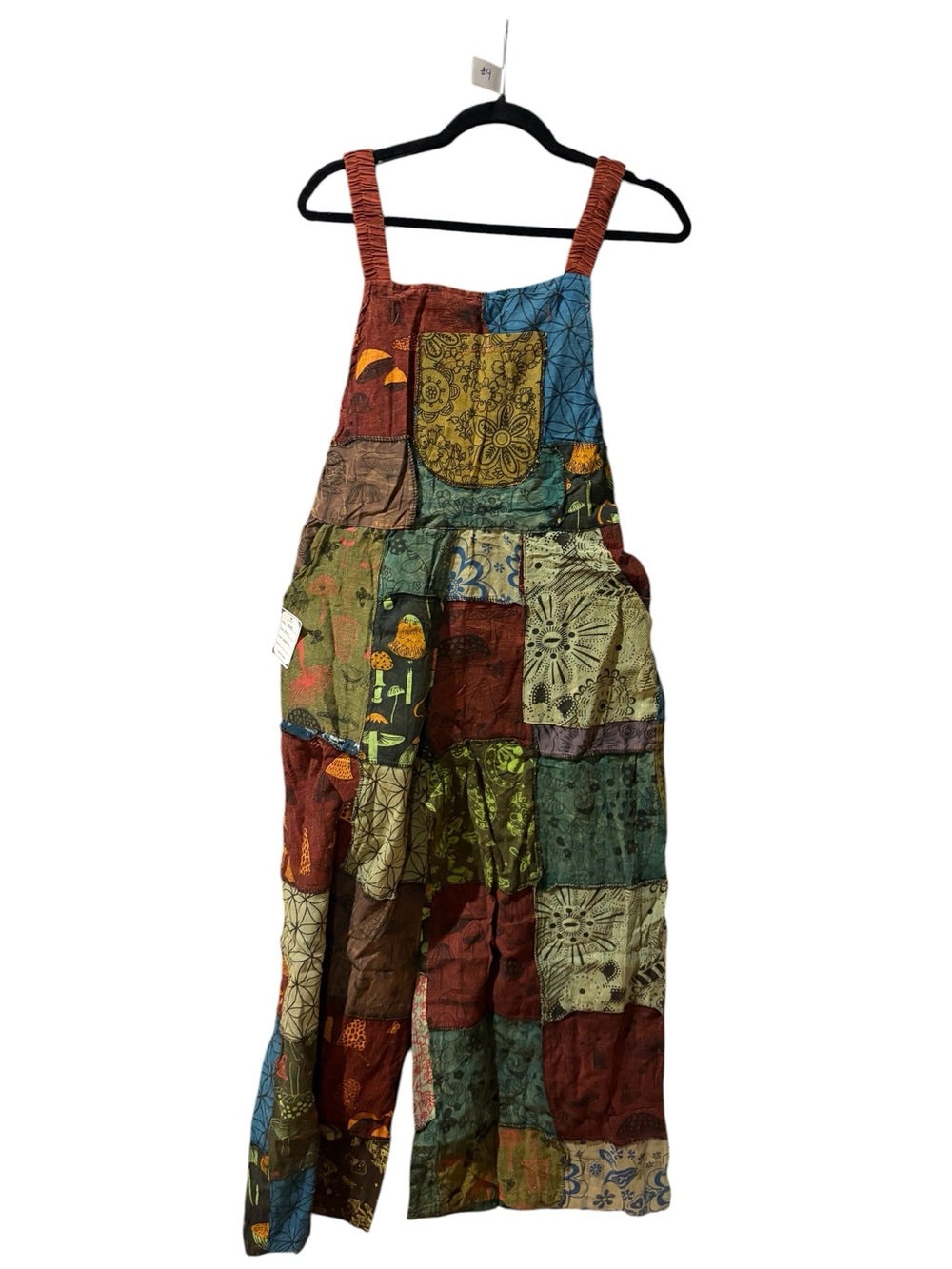 ❌sold in bundle❌9 NWT 100% cotton patchwork overalls